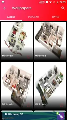 3D House Plan Designs android App screenshot 3